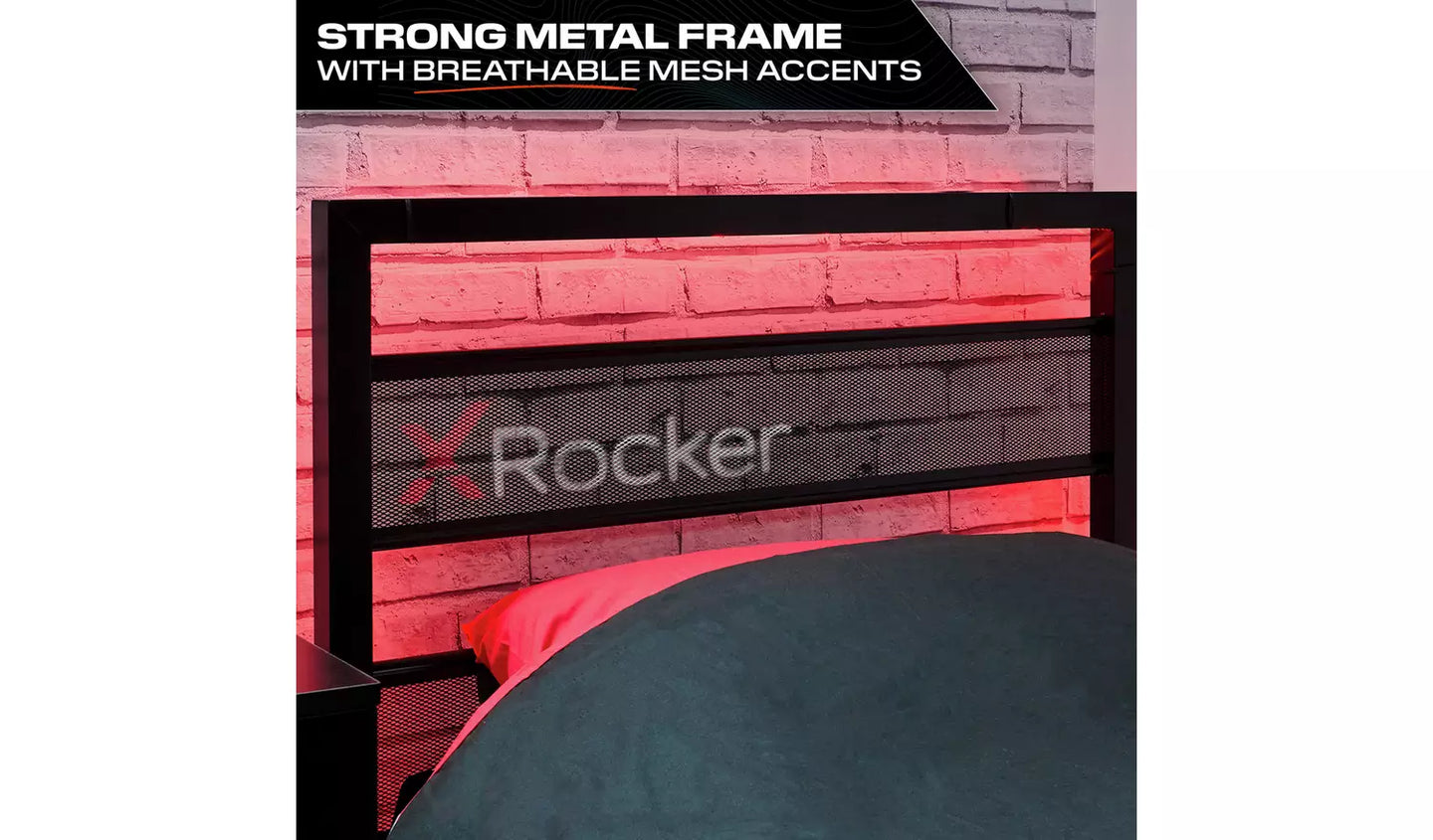 X Rocker BaseCamp TV and Gaming Bed - Black